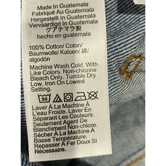 MADEWELL Women's Brockport Wash Low-Rise Distressed The Dad Jeans SZ 26 - Picture 11 of 14